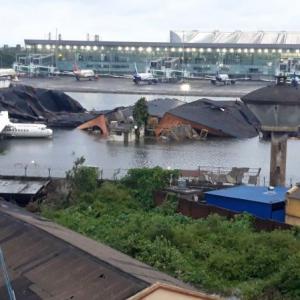 SEE: Kolkata airport flooded due to cyclone Amphan