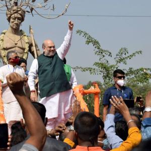 Amit Shah sets target for BJP in Bengal: 200 seats