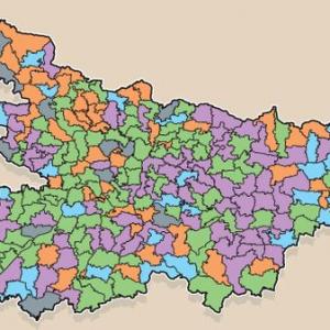 MAPPED: Battle for Bihar