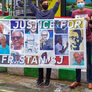 'Break silence': Oppn condemns Stan Swamy's arrest