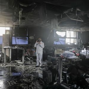 Blast in AC unit led to Maha hospital fire