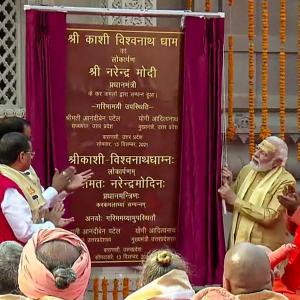 Modi inaugurates Kashi Vishwanath Dham in Varanasi