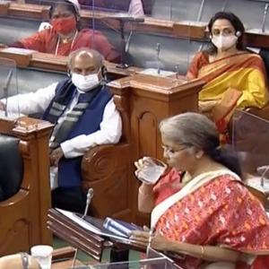 Budget goes paperless; Sitharaman quotes Tagore