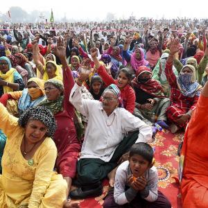 When women join the farmers protest