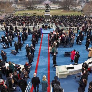 An Inauguration Day like no other in US