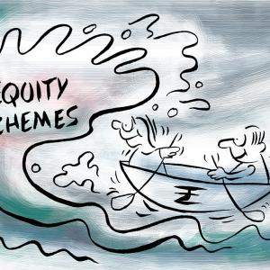 Equity schemes see Rs 330 billion outflow
