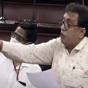 RS suspends TMC MP who tore IT minister's papers