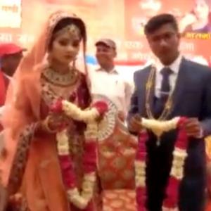SEE: Couple ties knot at farmers' protest site in MP