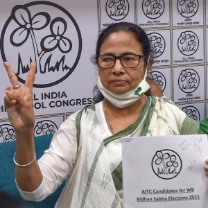 I stick to my words: Mamata to contest from Nandigram