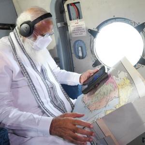 PM does aerial survey of Tauktae's damage in Gujarat