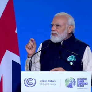 India's carbon emissions to be net zero by 2070: Modi