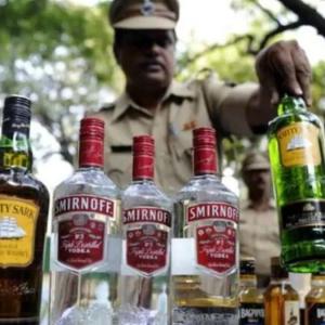 Empty liquor bottles inside Bihar House causes uproar