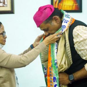 Congress leader Kirti Azad joins TMC