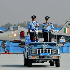 Amid China tension, IAF chief visits Eastern Ladakh