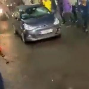 MP: Speeding car rams into Durga procession, 4 hurt