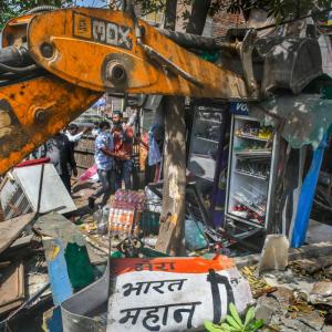 Jahangirpuri demolition drive stopped after SC order