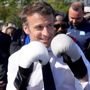 Macron Is Ready for Sunday's Bout