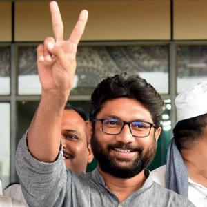 PM tweet row: Mevani rearrested hrs after getting bail