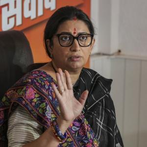 Cong leader booked for sexist remark against Smriti