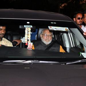 Modi's brother, family leave for Ahmedabad
