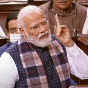 Congress in grip of urban Naxals: Modi in Parliament