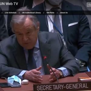 Saddest moment of my tenure, says UN chief Guterres
