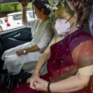 ED grills Sonia Gandhi for 2 hrs, summons her again