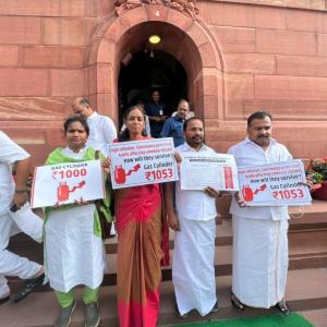 4 Cong MPs suspended for entire session after protests