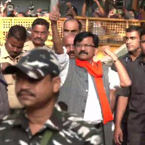 Won't bow down, will get arrested: Sanjay Raut