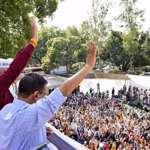 Delhi, Punjab won, AAP looks to don national colours
