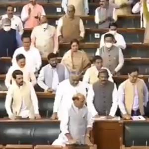 SEE: BJP MPs give rousing welcome to Modi in LS