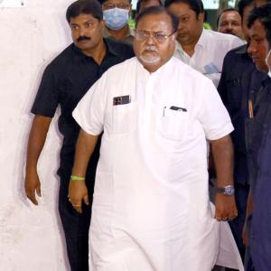 Bengal minister Partha Chatterjee appears before CBI