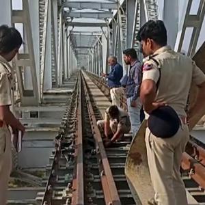Juvenile among 4 detained for Raj railway track blast