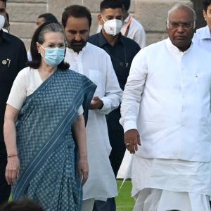 Sonia's remote control? Kharge rubbishes BJP's charge