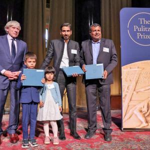 Danish's Kids Accept Dad's Pulitzer
