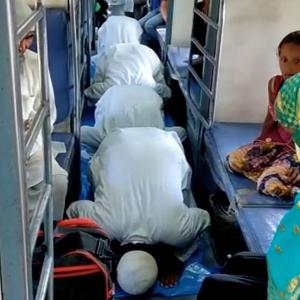 UP: Railway police probes namaz inside train incident