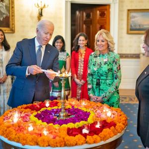 Joe, Kamala Celebrate White House Diwali