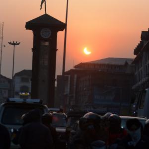 PIX: How solar eclipse was seen across India