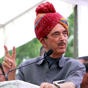 Azad announces new party, to work for J-K statehood