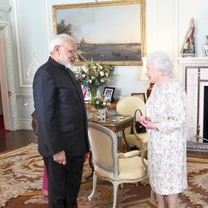 Queen Elizabeth II stalwart of our times: Modi