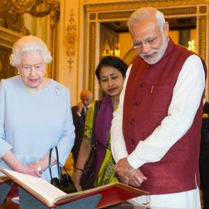 Queen Elizabeth admired India's richness, diversity