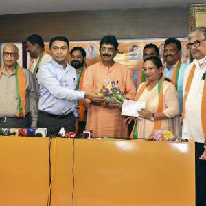 Goa Cabinet reshuffle likely after Cong MLAs join BJP