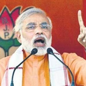 Modi's retort to Priyanka: Congress indulging in neech politics