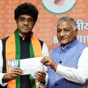 C Rajagopalachari's great grandson joins BJP