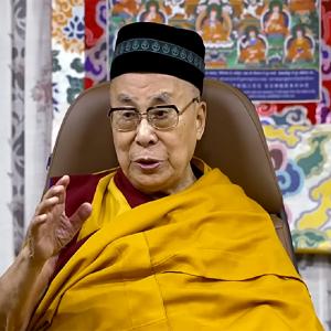 Tibetan leader defends Dalai Lama over video row