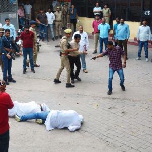Atiq killing: UP Police recreates crime scene