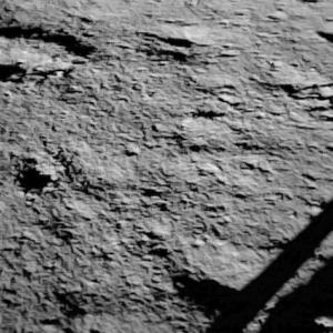 Latest images show lander chose Moon's flat region