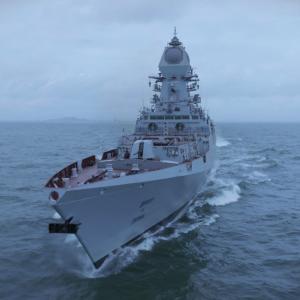 Stealth guided missile destroyer Imphal commissioned