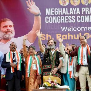 TMC helping BJP in Meghalaya, charges Rahul