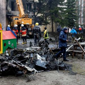 Was Ukraine Minister's Chopper Shot Down?